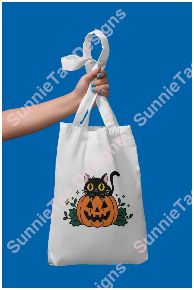 Halloween theme canvas bags