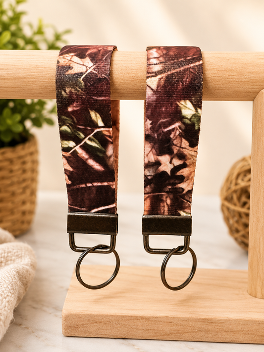 Camo Wristlet Keychain