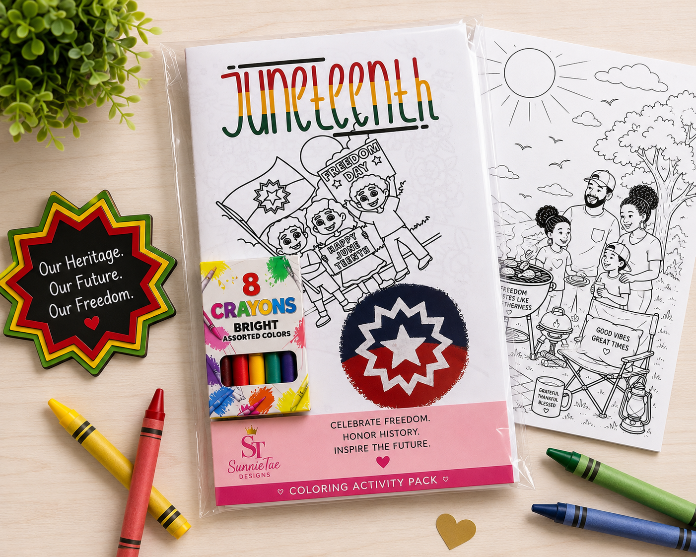 Juneteenth Coloring Book